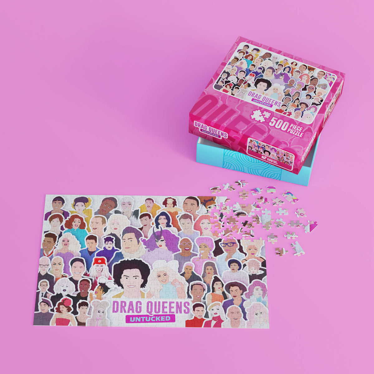 Drag Queens Untucked Jigsaw Puzzle